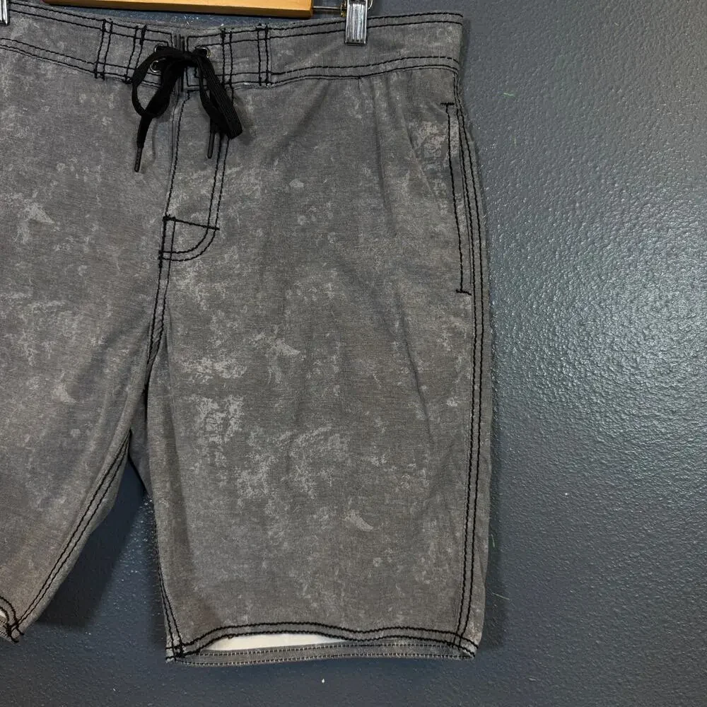 True Religion 34 men’s gray swimwear shorts outdoor activewear